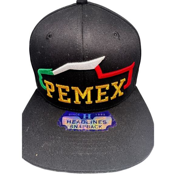Hecho en México Snapback Hat – Zion Headwear – Green/Red/Black Mesh Trucker Cap - Picture 1 of 4